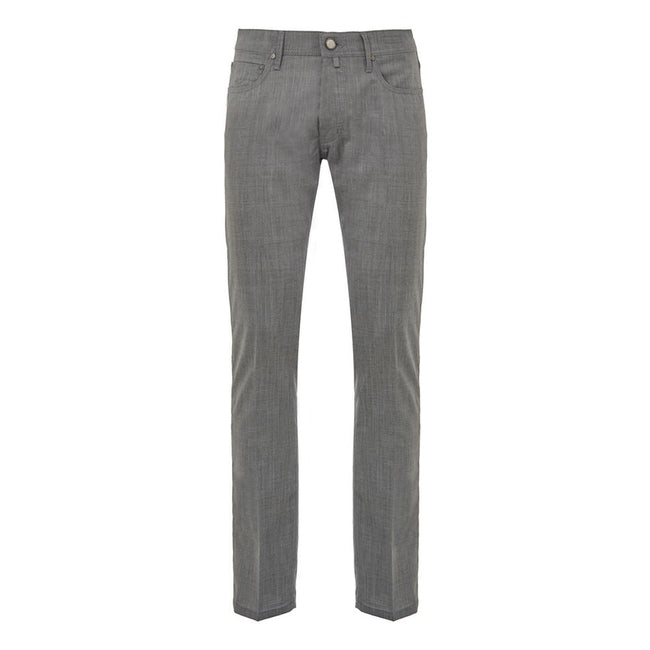 Jacob Cohen Gray Wool Pant Jacob Cohen