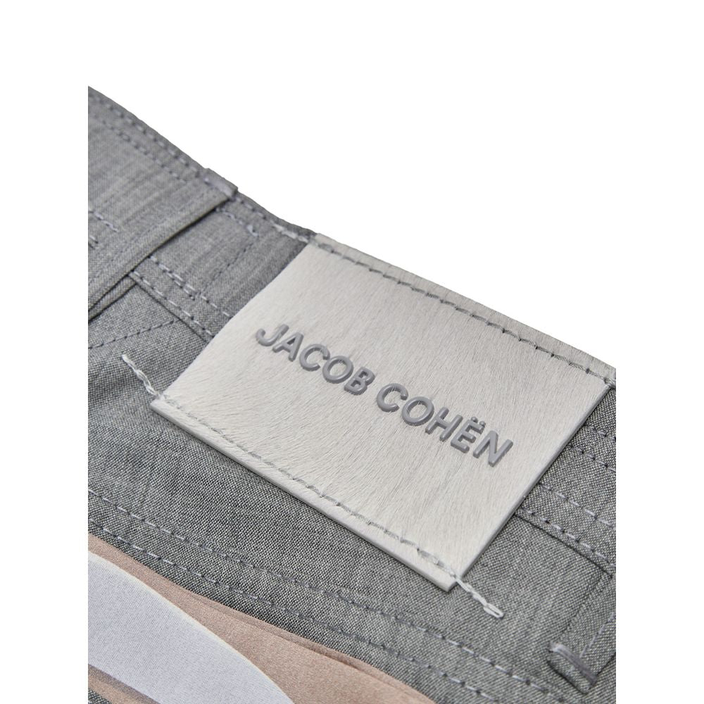 Jacob Cohen Gray Wool Pant Jacob Cohen