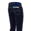 Jacob Cohen Blue Cotton Skinny Jean Jacob Cohen