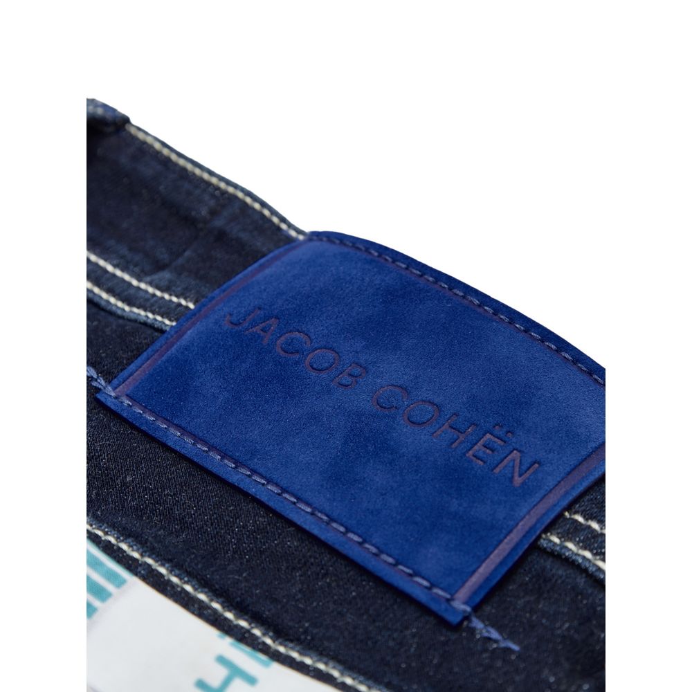 Jacob Cohen Blue Cotton Skinny Jean Jacob Cohen