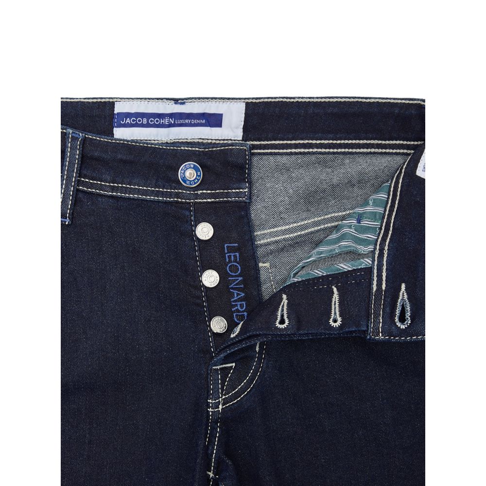 Jacob Cohen Blue Cotton Skinny Jean Jacob Cohen