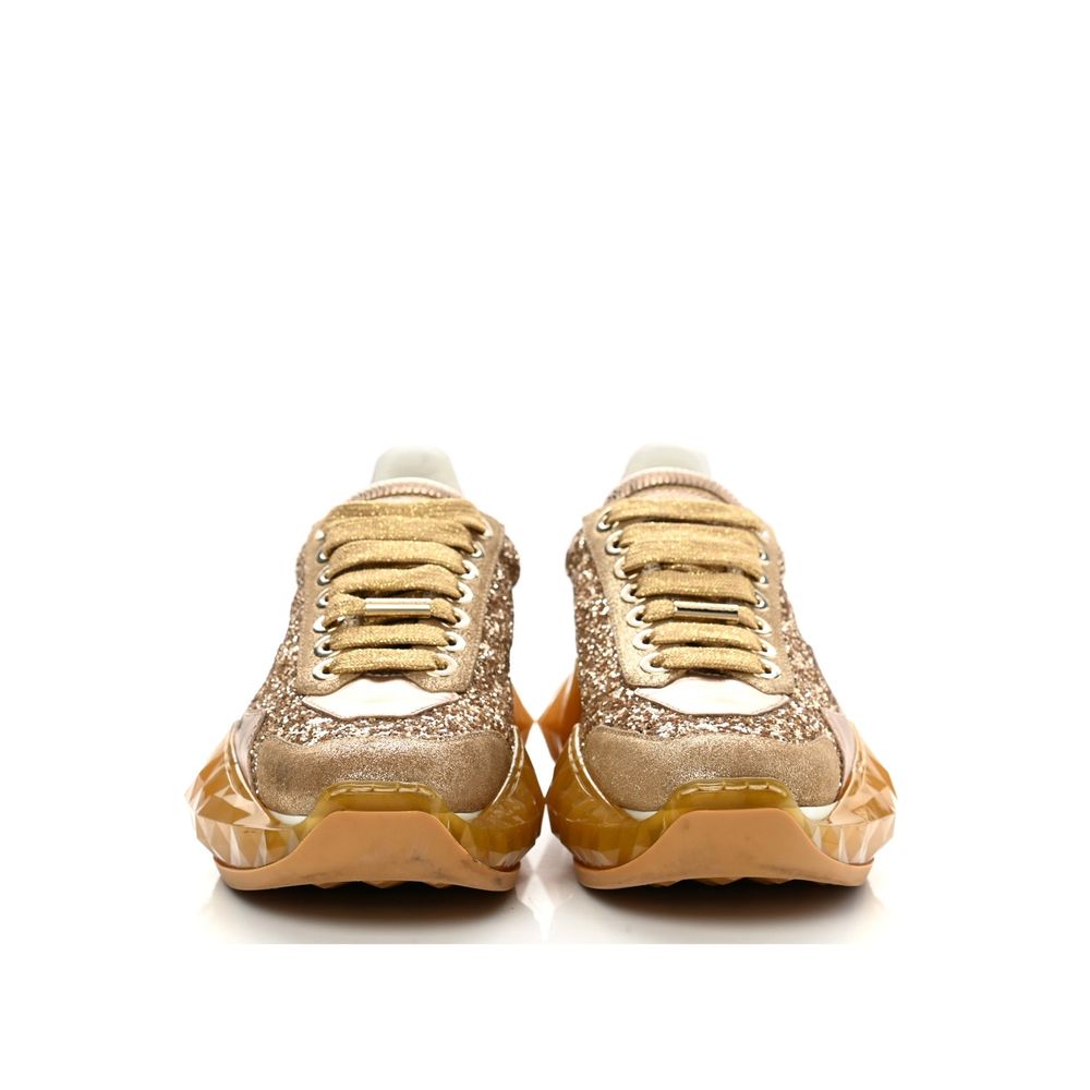 Jimmy Choo Diamond Glittered Sneakers Jimmy Choo
