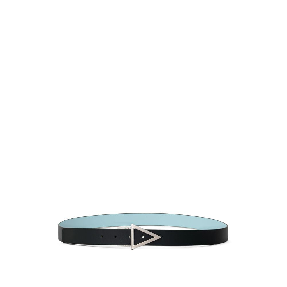 Bottega Veneta Green Leather Belt Bottega Veneta