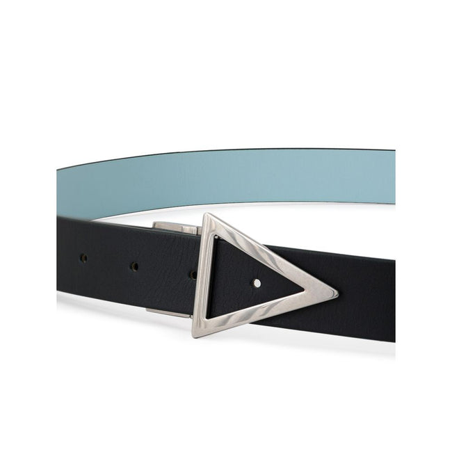 Bottega Veneta Green Leather Belt Bottega Veneta