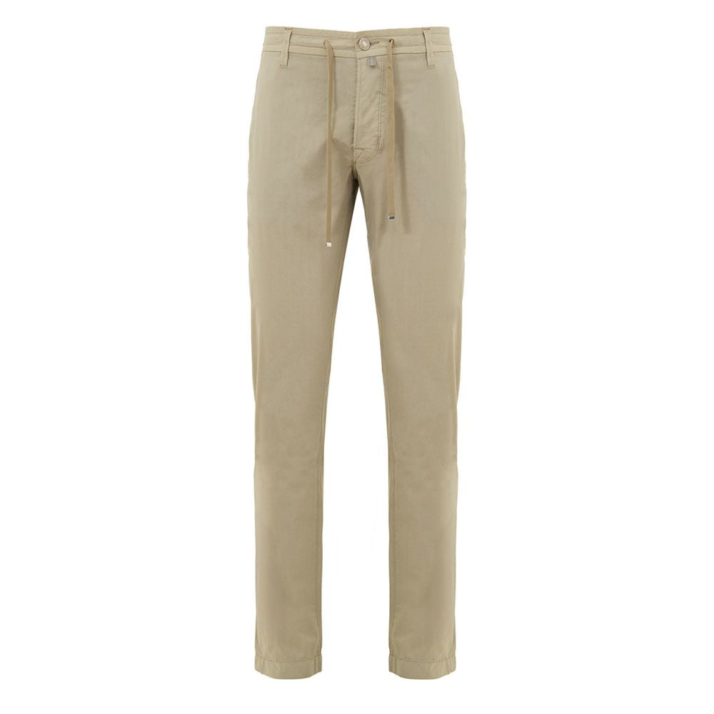 Jacob Cohen Beige Cotton Casual Pant Jacob Cohen