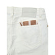 Jacob Cohen White Cotton Skinny Jean Jacob Cohen