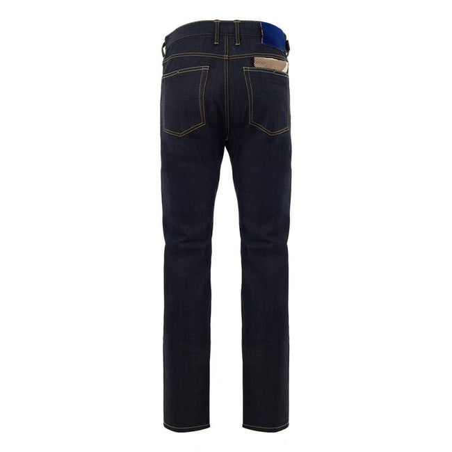 Jacob Cohen Blue Polyester Tapered Jean Jacob Cohen