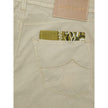 Jacob Cohen Beige Cotton Casual Pant Jacob Cohen