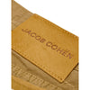 Jacob Cohen Yellow Cotton Skinny Pant Jacob Cohen