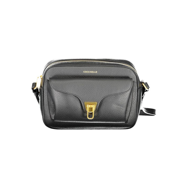 Coccinelle Black Leather Handbag Coccinelle