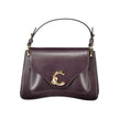 Coccinelle Purple Leather Handbag Coccinelle