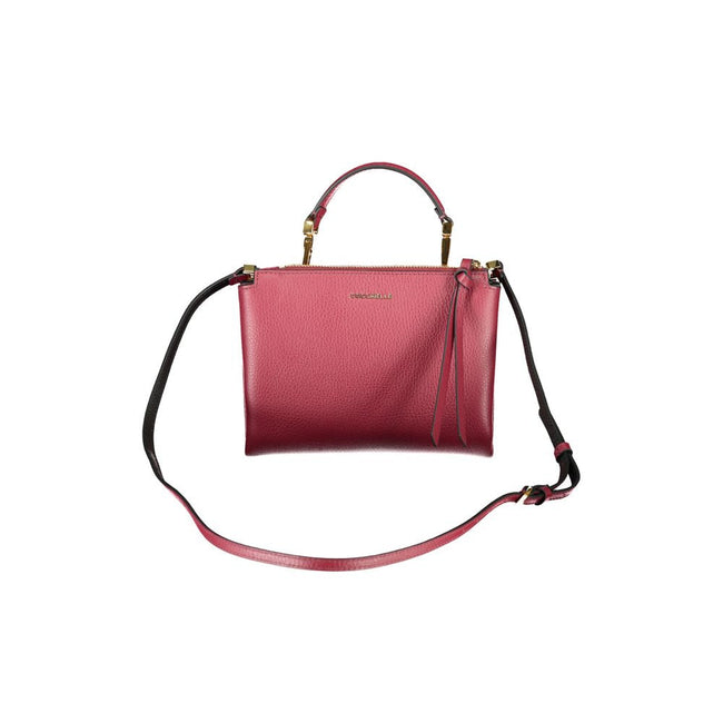Coccinelle Purple Leather Handbag Coccinelle