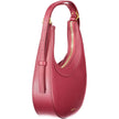 Coccinelle Purple Leather Handbag Coccinelle