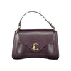 Coccinelle Purple Leather Handbag Coccinelle
