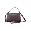 Coccinelle Purple Leather Handbag Coccinelle