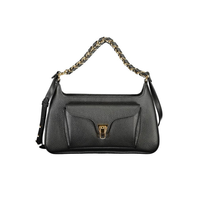 Coccinelle Black Leather Handbag Coccinelle