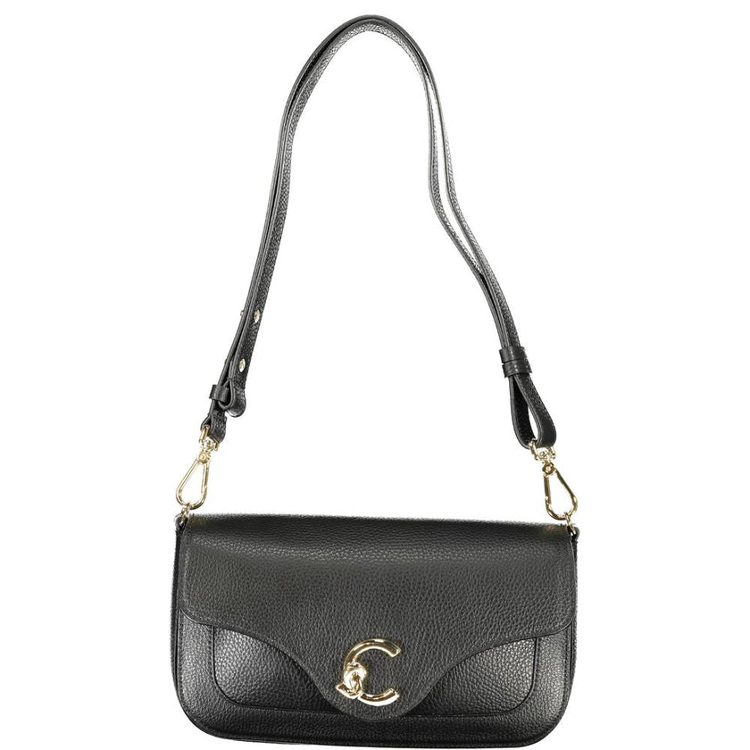 Coccinelle Nero Leather Women Handbag Coccinelle