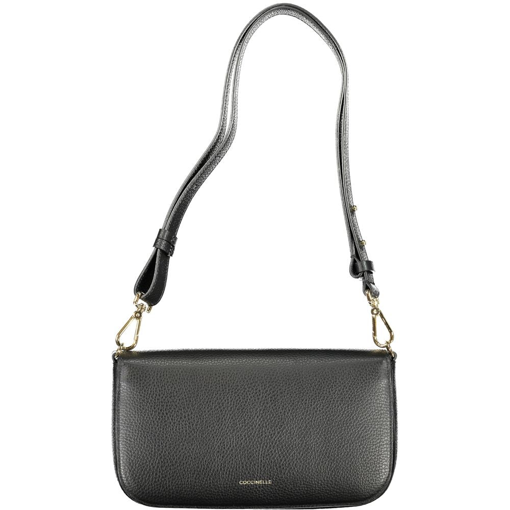 Coccinelle Black Leather Handbag Coccinelle