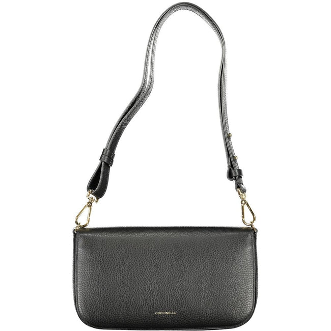 Coccinelle Black Leather Handbag Coccinelle