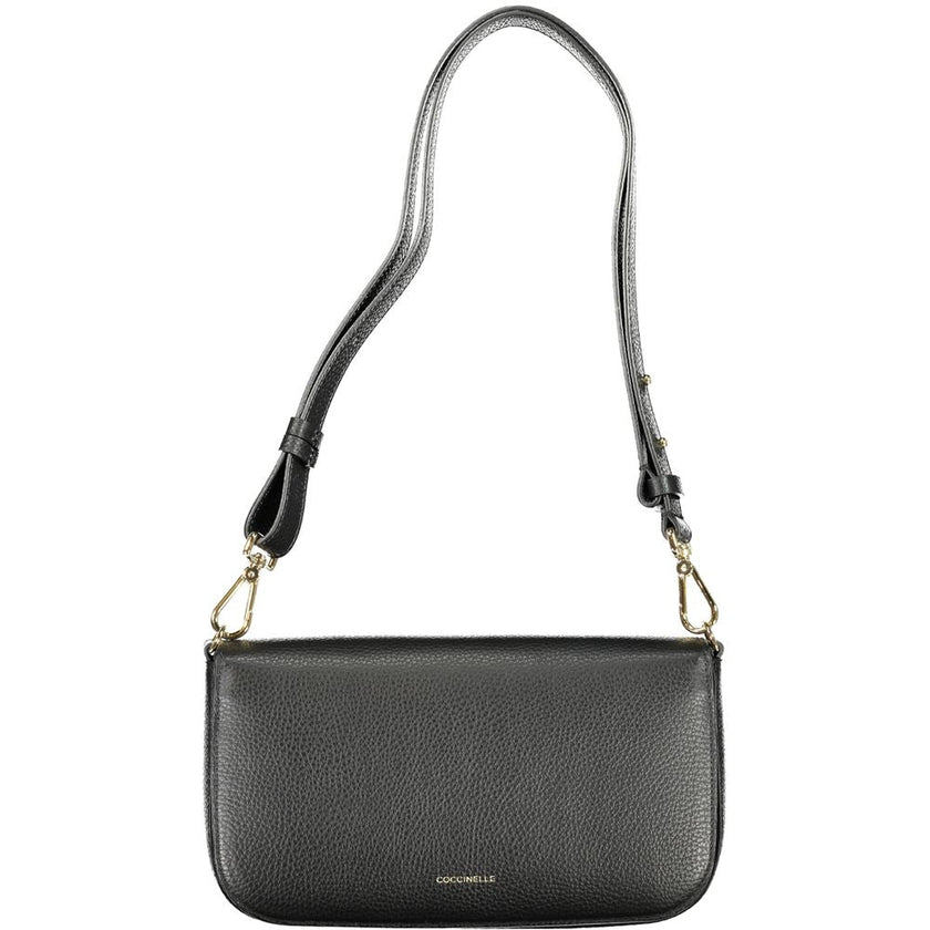 Coccinelle Nero Leather Women Handbag Coccinelle