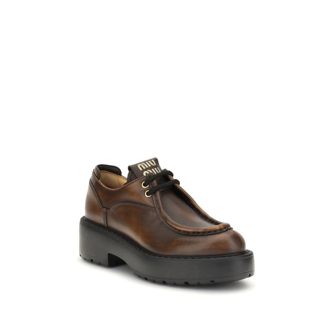 Miu Miu Laced Up Shoes Miu Miu
