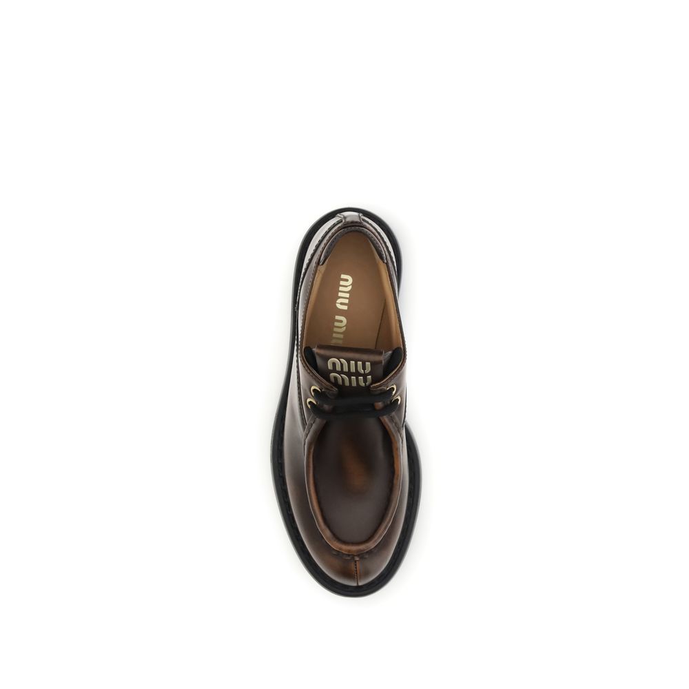 Miu Miu Laced Up Shoes Miu Miu