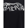 Balmain T-shirt with Leopard Print Balmain