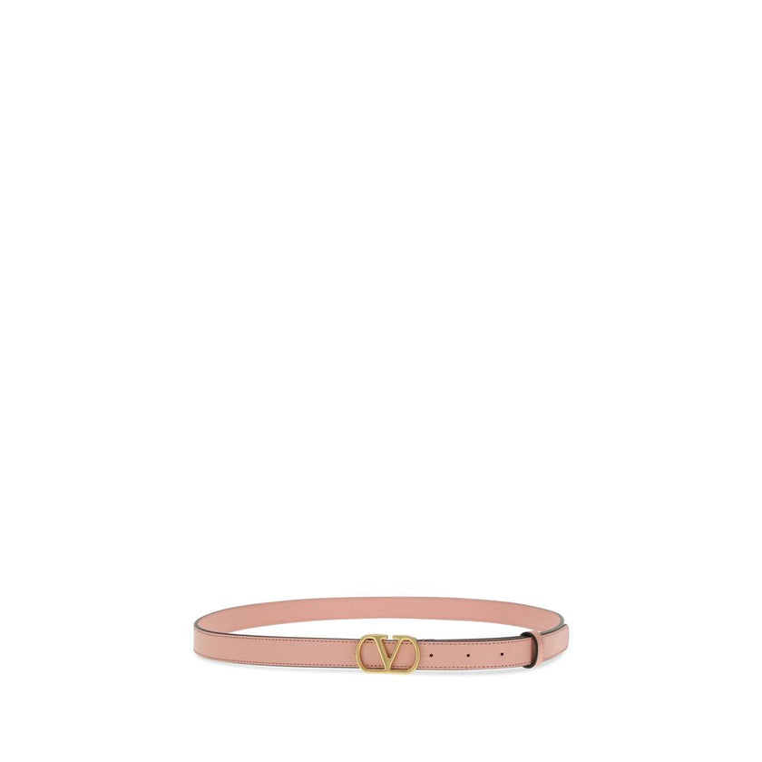 Valentino Garavani Multicolor Calf Leather Bos Taurus Thin Belt Valentino Garavani
