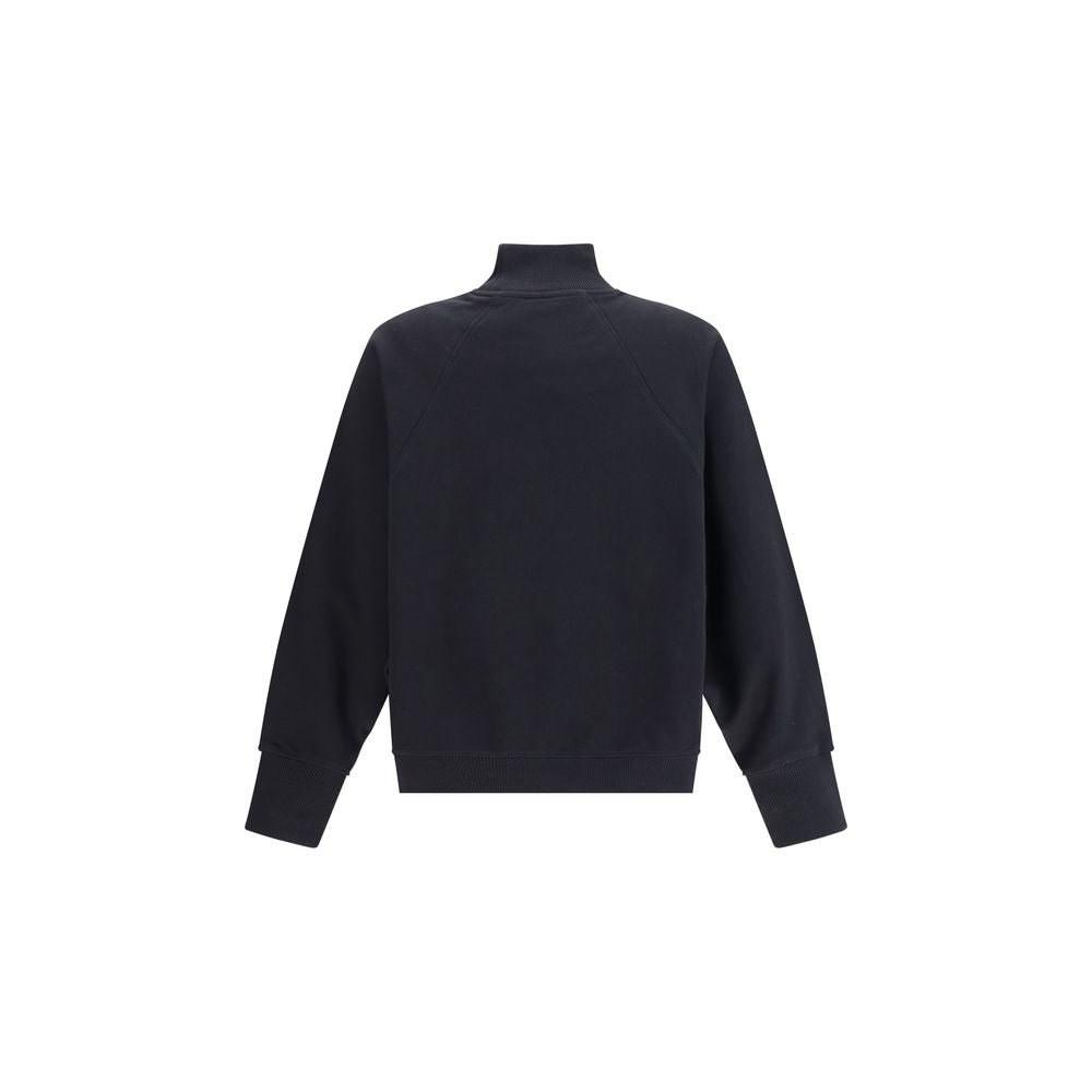Balmain Leopard Print High-neck Sweatshirt Balmain