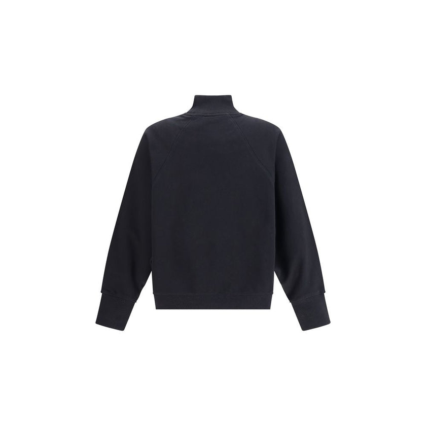 Balmain Black Cotton Sweatshirt Balmain