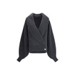 Balmain Oversized wrap-effect Sweater Balmain