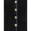 Giorgio Armani Silk Blazer with decorative metal shank buttons Giorgio Armani