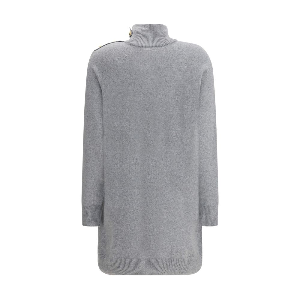 Balmain Short Cashmere Sweater Dress Balmain