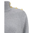 Balmain Short Cashmere Sweater Dress Balmain