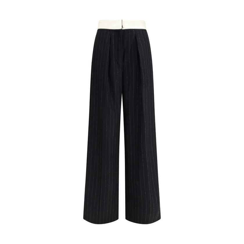 Forte_Forte Black Wool Dress Pants Forte_Forte