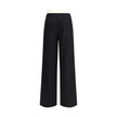Forte_Forte Sartorial high-waisted pinstripe wool-blend Trousers Forte_Forte