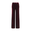 Forte_Forte Flared Trousers in smooth Velvet Forte_Forte