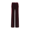 Forte_Forte Flared Trousers in smooth Velvet Forte_Forte