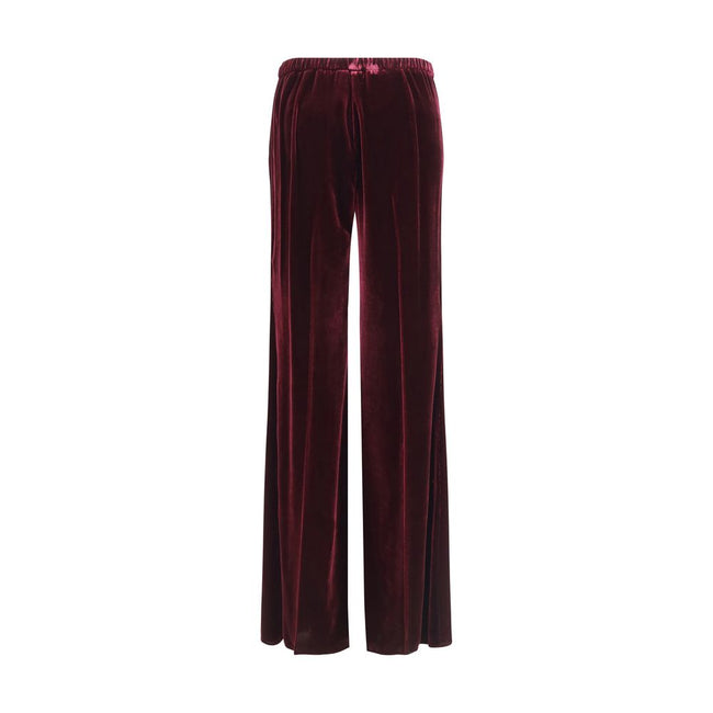 Forte_Forte Flared Trousers in smooth Velvet Forte_Forte