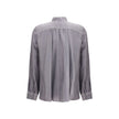 Forte_Forte Crater-collar Shirt in habotai Silk Forte_Forte