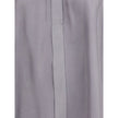 Forte_Forte Crater-collar Shirt in habotai Silk Forte_Forte
