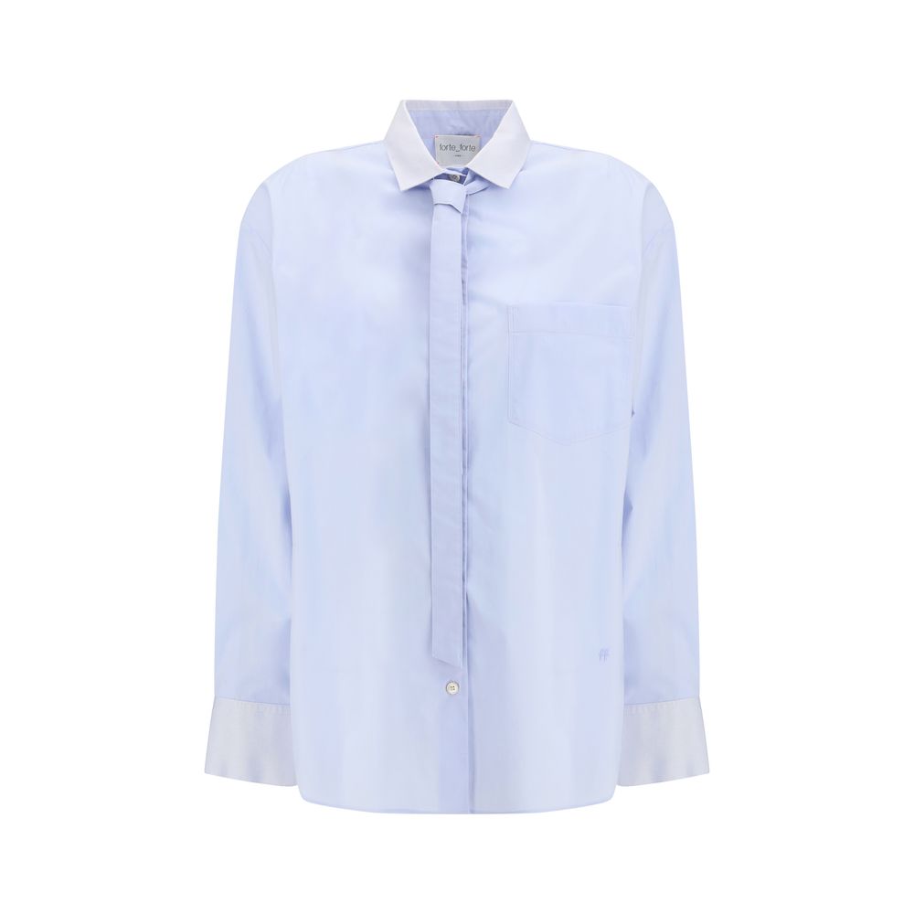 Forte_Forte Oversized Cotton Poplin shirt Forte_Forte