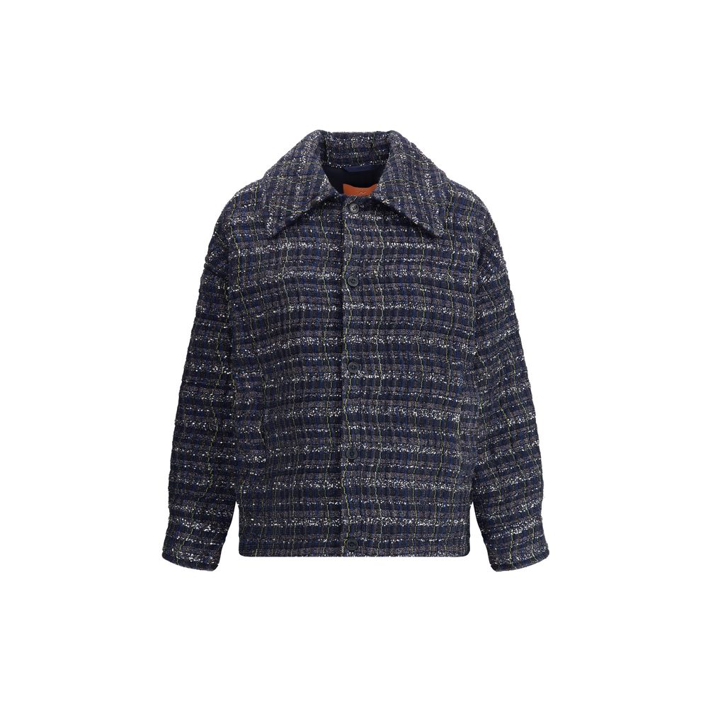 Missoni Overshirt is crafted on a Caperdoni loom Missoni