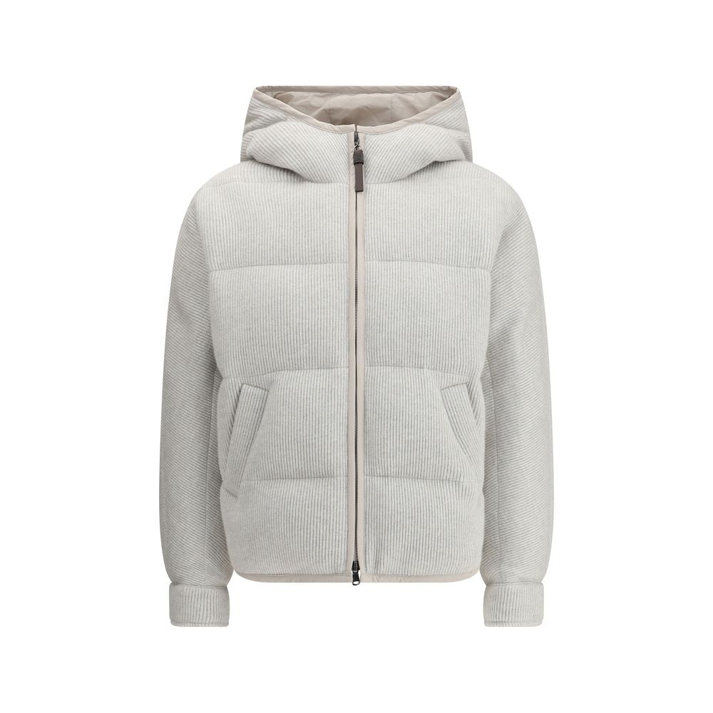 Brunello Cucinelli Lurex Down Jacket Brunello Cucinelli