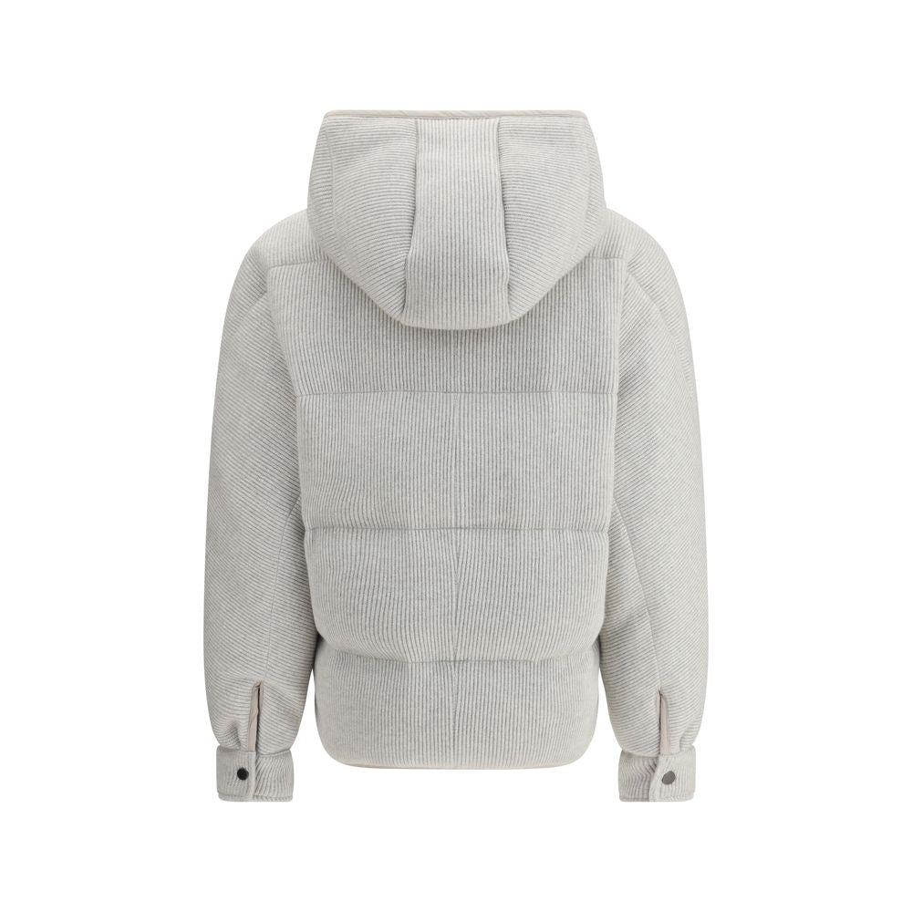 Brunello Cucinelli Lurex Down Jacket Brunello Cucinelli
