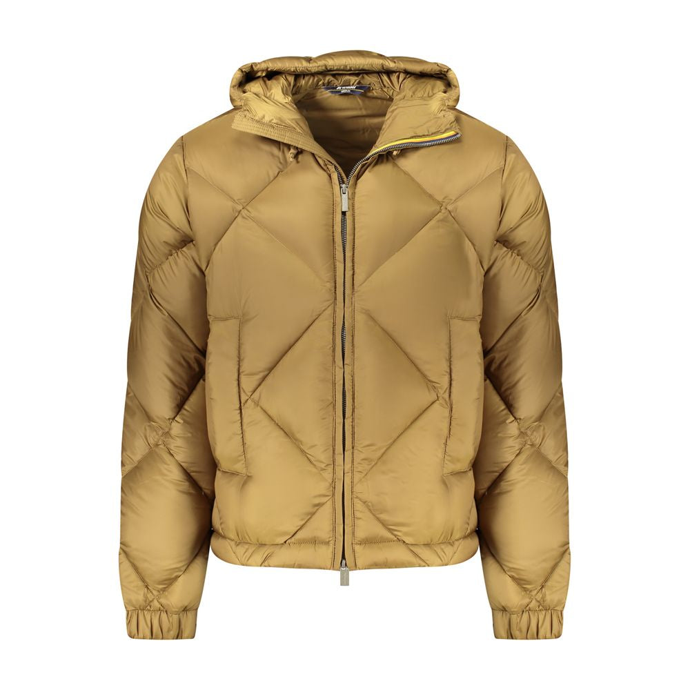 K-WAY Green Polyester Jackets & Coat K-WAY