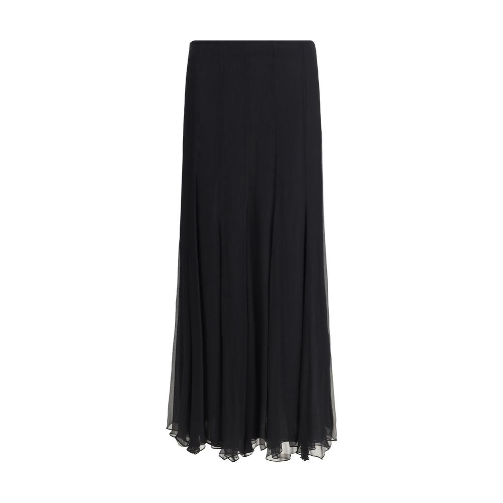 Chloé Silk Long Skirt Chloé