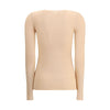 Chloé Merino Wool Henley Sweater Chloé