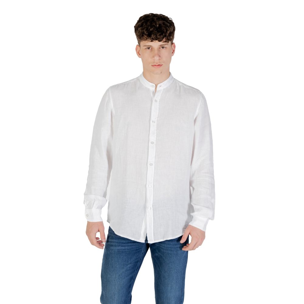 Hugo Boss White Linen Shirt Hugo Boss