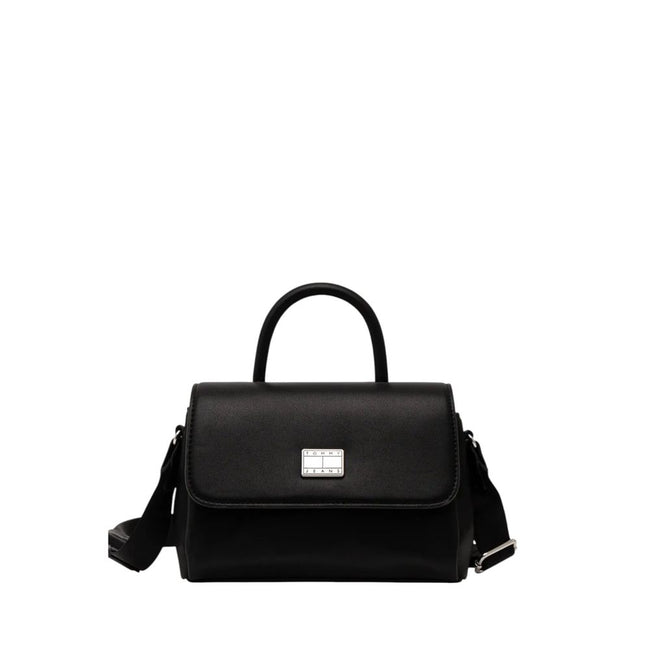Tommy Hilfiger Black Polyethylene Handbag Tommy Hilfiger